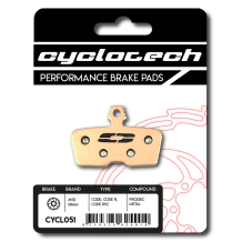 Sram Code - Code R - Code RSC remblokken, sintered. Cyclotech Prodisc Metal