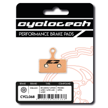 Super duurzame remblokken voor Elvedes MP1000 Postmount, Cyclotech Prodisc Metal