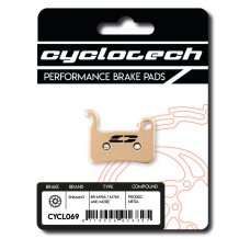 Ouxi fatbike V8 - H9 - V20 remblokken extra duurzaam voor hydraulische remmen, Cyclotech Prodisc Metal