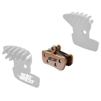 Avid XO Trail - Sram Guide REFILL remblokken sintered, Cyclotech Subzero Metal.