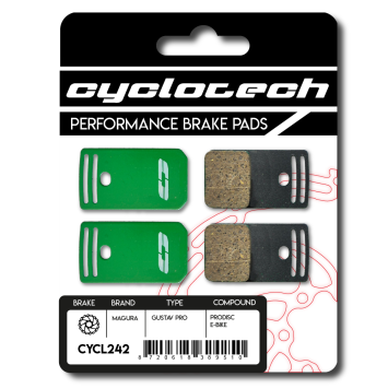 Magura Gustav Pro E-bike remblokken, Cyclotech Prodisc E-bike.