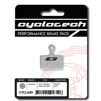 Cyclotech Prodisc Elite remblokken voor o.a. Shimano Ultegra - GRX - Dura Ace - XTR